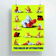 Onyourcases The Rules of Attraction Custom Poster Silk Poster Wall Decor Best Home Decoration Wall Art Satin Silky Decorative Wallpaper Personalized Wall Hanging 20x14 Inch 24x35 Inch Poster