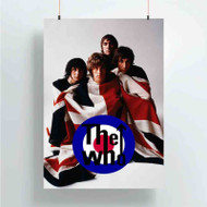 Onyourcases The Who Sell Custom Poster Silk Poster Wall Decor Best Home Decoration Wall Art Satin Silky Decorative Wallpaper Personalized Wall Hanging 20x14 Inch 24x35 Inch Poster