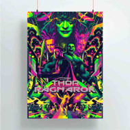 Onyourcases Thor Ragnarok Trending Custom Poster Silk Poster Wall Decor Best Home Decoration Wall Art Satin Silky Decorative Wallpaper Personalized Wall Hanging 20x14 Inch 24x35 Inch Poster
