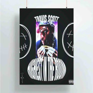 Onyourcases Travis Scott Highest in The Room Custom Poster Silk Poster Wall Decor Best Home Decoration Wall Art Satin Silky Decorative Wallpaper Personalized Wall Hanging 20x14 Inch 24x35 Inch Poster