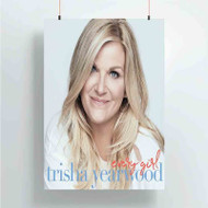 Onyourcases Trisha Yearwood Every Girl Custom Poster Silk Poster Wall Decor Best Home Decoration Wall Art Satin Silky Decorative Wallpaper Personalized Wall Hanging 20x14 Inch 24x35 Inch Poster
