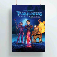 Onyourcases Trollhunters Custom Poster Silk Poster Wall Decor Best Home Decoration Wall Art Satin Silky Decorative Wallpaper Personalized Wall Hanging 20x14 Inch 24x35 Inch Poster