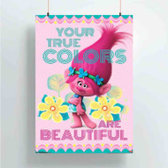 Onyourcases Trolls Custom Poster Silk Poster Wall Decor Best Home Decoration Wall Art Satin Silky Decorative Wallpaper Personalized Wall Hanging 20x14 Inch 24x35 Inch Poster
