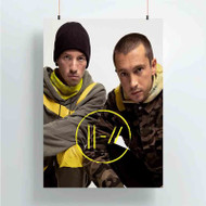 Onyourcases Twenty One Pilots Sell Custom Poster Silk Poster Wall Decor Best Home Decoration Wall Art Satin Silky Decorative Wallpaper Personalized Wall Hanging 20x14 Inch 24x35 Inch Poster