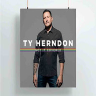 Onyourcases Ty Herndon Got It Covered Custom Poster Silk Poster Wall Decor Best Home Decoration Wall Art Satin Silky Decorative Wallpaper Personalized Wall Hanging 20x14 Inch 24x35 Inch Poster