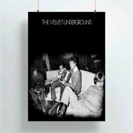 Onyourcases Velvet Underground Pale Blue Eyes Trending Custom Poster Silk Poster Wall Decor Best Home Decoration Wall Art Satin Silky Decorative Wallpaper Personalized Wall Hanging 20x14 Inch 24x35 Inch Poster