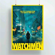 Onyourcases Watchmen Custom Poster Silk Poster Wall Decor Best Home Decoration Wall Art Satin Silky Decorative Wallpaper Personalized Wall Hanging 20x14 Inch 24x35 Inch Poster