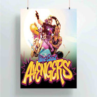 Onyourcases West Coast Avengers Custom Poster Silk Poster Wall Decor Best Home Decoration Wall Art Satin Silky Decorative Wallpaper Personalized Wall Hanging 20x14 Inch 24x35 Inch Poster