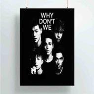 Onyourcases Why Don t we Trending Custom Poster Silk Poster Wall Decor Best Home Decoration Wall Art Satin Silky Decorative Wallpaper Personalized Wall Hanging 20x14 Inch 24x35 Inch Poster