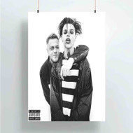 Onyourcases YUNGBLUD original me Custom Poster Silk Poster Wall Decor Best Home Decoration Wall Art Satin Silky Decorative Wallpaper Personalized Wall Hanging 20x14 Inch 24x35 Inch Poster