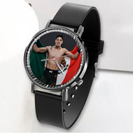 Onyourcases Brandon Moreno Custom Watch Awesome Unisex Black Classic Plastic Top Brand Quartz Watch for Men Women Premium with Gift Box Watches
