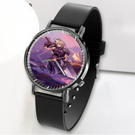 Onyourcases Cloud Strife Final Fantasy VII Remake Custom Watch Awesome Unisex Black Classic Plastic Top Brand Quartz Watch for Men Women Premium with Gift Box Watches