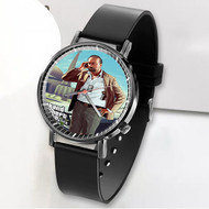 Onyourcases Dave Norton Grand Theft Auto V Custom Watch Awesome Unisex Black Classic Plastic Top Brand Quartz Watch for Men Women Premium with Gift Box Watches