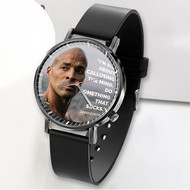 Onyourcases David Goggins Quotes Custom Watch Awesome Unisex Black Classic Plastic Top Brand Quartz Watch for Men Women Premium with Gift Box Watches