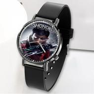 Onyourcases Dishonored Death of the Outsider Custom Watch Awesome Unisex Black Classic Plastic Top Brand Quartz Watch for Men Women Premium with Gift Box Watches