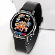 Onyourcases Dragon Ball Z Kids Funny Custom Watch Awesome Unisex Black Classic Plastic Top Brand Quartz Watch for Men Women Premium with Gift Box Watches