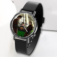 Onyourcases Einar Vinland Saga Custom Watch Awesome Unisex Black Classic Plastic Top Brand Quartz Watch for Men Women Premium with Gift Box Watches