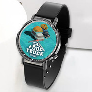 Onyourcases Food Truck Empire Custom Watch Awesome Unisex Black Classic Plastic Top Brand Quartz Watch for Men Women Premium with Gift Box Watches