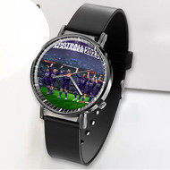Onyourcases Football Manager 2023 Custom Watch Awesome Unisex Black Classic Plastic Top Brand Quartz Watch for Men Women Premium with Gift Box Watches