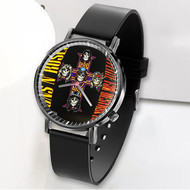 Onyourcases Guns N Roses Appetite for Destruction 1987 Custom Watch Awesome Unisex Black Classic Plastic Top Brand Quartz Watch for Men Women Premium with Gift Box Watches