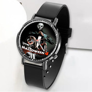 Onyourcases Halloween 4 Custom Watch Awesome Unisex Black Classic Plastic Top Brand Quartz Watch for Men Women Premium with Gift Box Watches