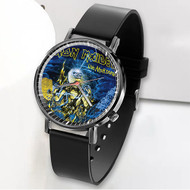 Onyourcases Iron Maiden Live After Death 1985 Custom Watch Awesome Unisex Black Classic Plastic Top Brand Quartz Watch for Men Women Premium with Gift Box Watches