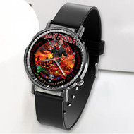 Onyourcases Iron Maiden Nights of the Dead Legacy of the Beast Mexico City Custom Watch Awesome Unisex Black Classic Plastic Top Brand Quartz Watch for Men Women Premium with Gift Box Watches