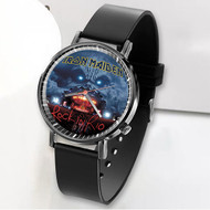 Onyourcases Iron Maiden Rock in Rio 2002 Custom Watch Awesome Unisex Black Classic Plastic Top Brand Quartz Watch for Men Women Premium with Gift Box Watches