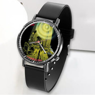 Onyourcases Iron Maiden Running Free 1985 Custom Watch Awesome Unisex Black Classic Plastic Top Brand Quartz Watch for Men Women Premium with Gift Box Watches