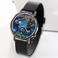 Onyourcases Iron Maiden The Final Frontier 2010 Custom Watch Awesome Unisex Black Classic Plastic Top Brand Quartz Watch for Men Women Premium with Gift Box Watches