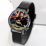 Onyourcases James Bond 007 Custom Watch Awesome Unisex Black Classic Plastic Top Brand Quartz Watch for Men Women Premium with Gift Box Watches