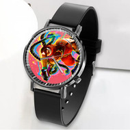 Onyourcases Kimberly Street Fighter 6 Custom Watch Awesome Unisex Black Classic Plastic Top Brand Quartz Watch for Men Women Premium with Gift Box Watches