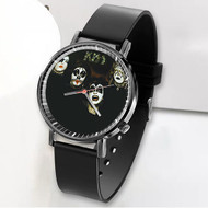 Onyourcases Kiss 1974 Custom Watch Awesome Unisex Black Classic Plastic Top Brand Quartz Watch for Men Women Premium with Gift Box Watches