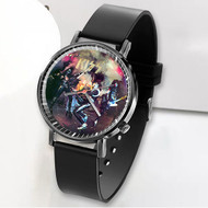 Onyourcases Kiss Alive 1975 Custom Watch Awesome Unisex Black Classic Plastic Top Brand Quartz Watch for Men Women Premium with Gift Box Watches