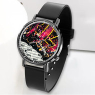 Onyourcases Kiss Kiss Unplugged 1996 Custom Watch Awesome Unisex Black Classic Plastic Top Brand Quartz Watch for Men Women Premium with Gift Box Watches