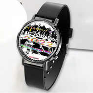 Onyourcases Maroon 5 World Tour 2022 Custom Watch Awesome Unisex Black Classic Plastic Top Brand Quartz Watch for Men Women Premium with Gift Box Watches