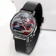 Onyourcases Mazinger Z Infinity Custom Watch Awesome Unisex Black Classic Plastic Top Brand Quartz Watch for Men Women Premium with Gift Box Watches