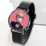 Onyourcases Miyuki Shirogane Kaguya sama Custom Watch Awesome Unisex Black Classic Plastic Top Brand Quartz Watch for Men Women Premium with Gift Box Watches
