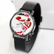 Onyourcases NBA 2 K21 Custom Watch Awesome Unisex Black Classic Plastic Top Brand Quartz Watch for Men Women Premium with Gift Box Watches