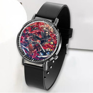 Onyourcases Persona 5 Collage Custom Watch Awesome Unisex Black Classic Plastic Top Brand Quartz Watch for Men Women Premium with Gift Box Watches