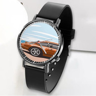 Onyourcases Porsche 911 Custom Watch Awesome Unisex Black Classic Plastic Top Brand Quartz Watch for Men Women Premium with Gift Box Watches