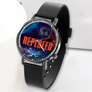 Onyourcases REPLACED Video Game Custom Watch Awesome Unisex Black Classic Plastic Top Brand Quartz Watch for Men Women Premium with Gift Box Watches