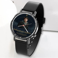 Onyourcases Sebastian Sallow Hogwarts Legacy Custom Watch Awesome Unisex Black Classic Plastic Top Brand Quartz Watch for Men Women Premium with Gift Box Watches