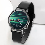 Onyourcases Sebastian Vettel Aston Martin F1 Custom Watch Awesome Unisex Black Classic Plastic Top Brand Quartz Watch for Men Women Premium with Gift Box Watches