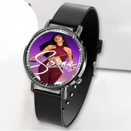 Onyourcases Selena Quintanilla The Series Custom Watch Awesome Unisex Black Classic Plastic Top Brand Quartz Watch for Men Women Premium with Gift Box Watches