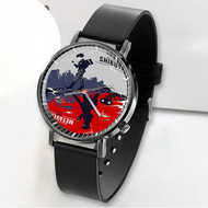 Onyourcases Shibuya Metaverse Custom Watch Awesome Unisex Black Classic Plastic Top Brand Quartz Watch for Men Women Premium with Gift Box Watches