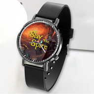 Onyourcases Slay the Spire Custom Watch Awesome Unisex Black Classic Plastic Top Brand Quartz Watch for Men Women Premium with Gift Box Watches