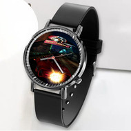 Onyourcases Space Haste 2 Custom Watch Awesome Unisex Black Classic Plastic Top Brand Quartz Watch for Men Women Premium with Gift Box Watches