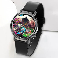 Onyourcases Splatoon 3 Art Custom Watch Awesome Unisex Black Classic Plastic Top Brand Quartz Watch for Men Women Premium with Gift Box Watches
