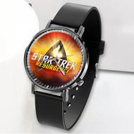 Onyourcases Star Trek Resurgence Custom Watch Awesome Unisex Black Classic Plastic Top Brand Quartz Watch for Men Women Premium with Gift Box Watches